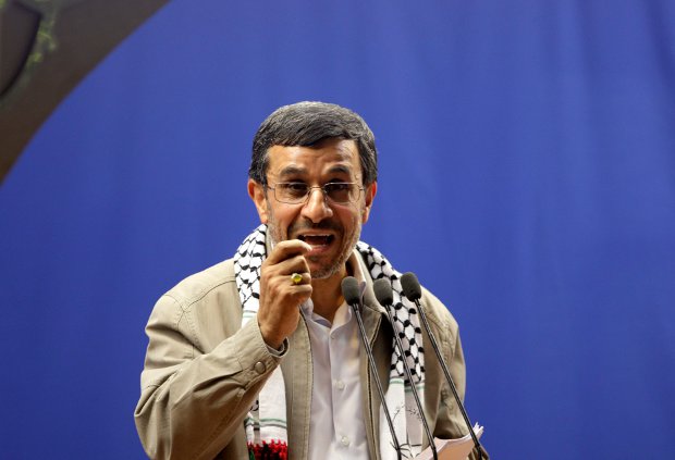 Ahmedinejad at al-Quds day rally
